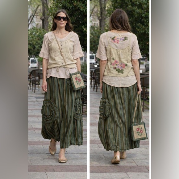 Hand Crafted Dresses & Skirts - “Wearable art” skirt